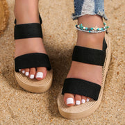 Chic and comfortable high heel sandals for women
