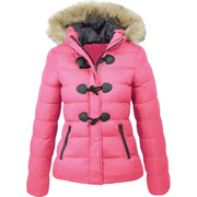 Cozy hooded jacket for women