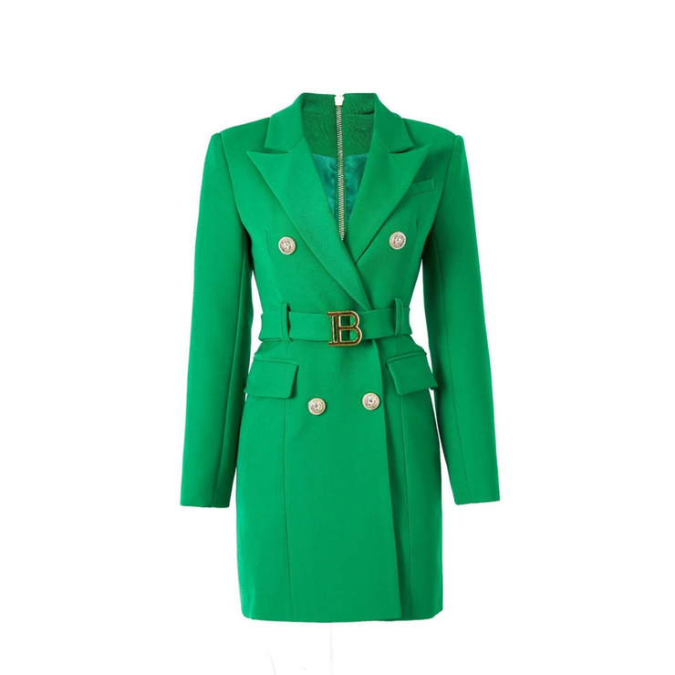 Chic and sophisticated women's blazer dress