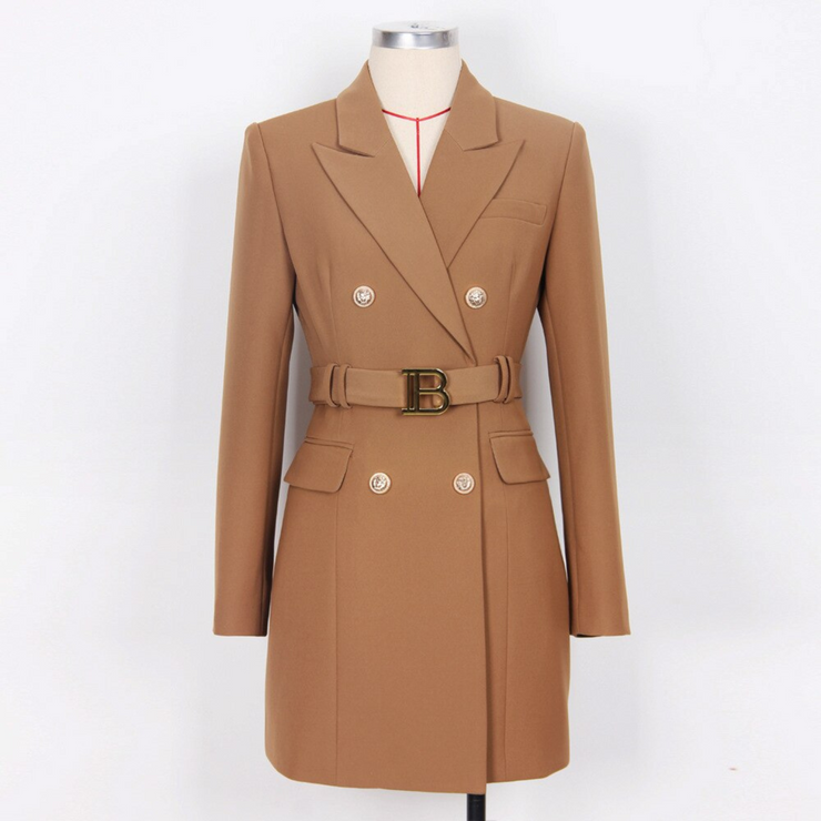 Chic and sophisticated women's blazer dress