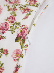 Women's sleeveless floral midi sundress