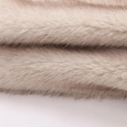Casual faux fur jacket for women
