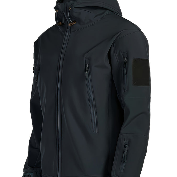 Men's three-in-one camouflage jacket breathable all-weather outdoor windbreaker
